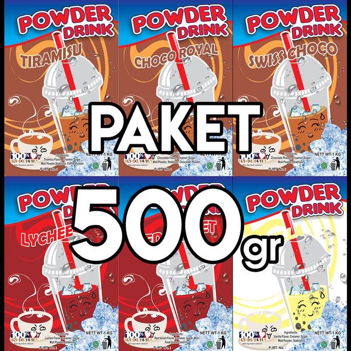 

Limited - Bubuk minuman bubble drink Javaland TESTER 500g (kemasan repack)