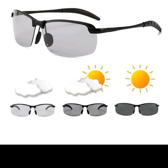 kacamata hitam Photocromic polarized polaroid sungglass Photocromic