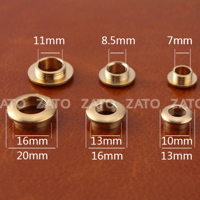 

Screw eyelet Solid Brass - Leather tools