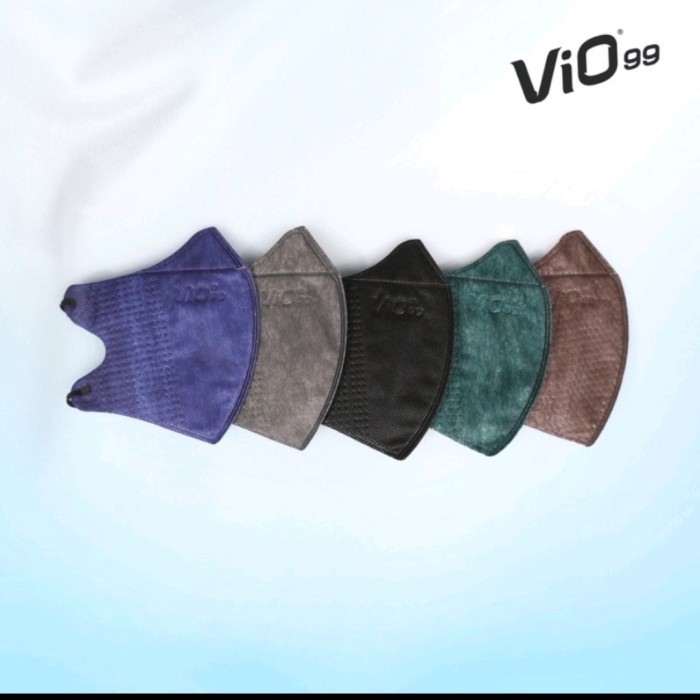 vio mask duckbill 4 ply - masker vio medis duckbill 4 ply - isi 30 pcs -MCT