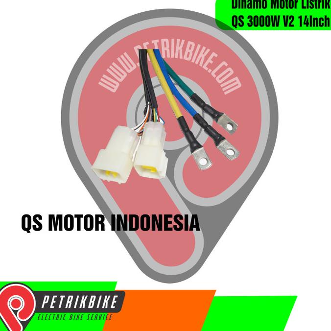 PROMO DINAMO MOTOR LISTRIK QS 3000W V2 14INCH #ORIGINAL