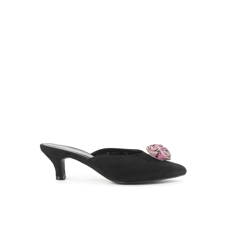 Sepatu Heels Studio NINE Original Wanita Tumit Sintetic upper Branded Simpel Ladies Shoes 02774Za Ce