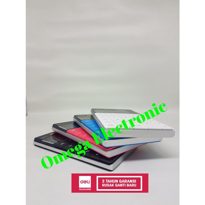 

TERLARIS - DELI E1589 CALCULATOR DESKTOP KALKULATOR STYLISH OFFICE 1589 KANTOR
