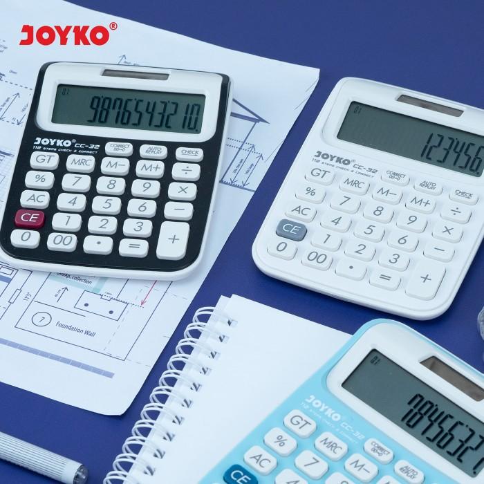 

TERLARIS - CALCULATOR / KALKULATOR JOYKO CC-32 / 12 DIGITS / CHECK CORRECT