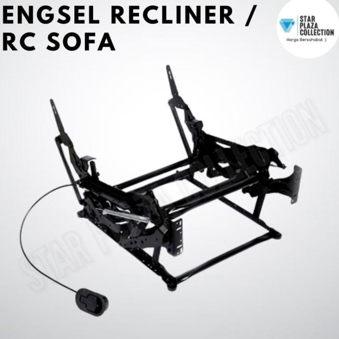 Reklening Mekanik Sofa / Rc Sofa / Recliner Sofa (1 Seater) Kakimaliyoboro