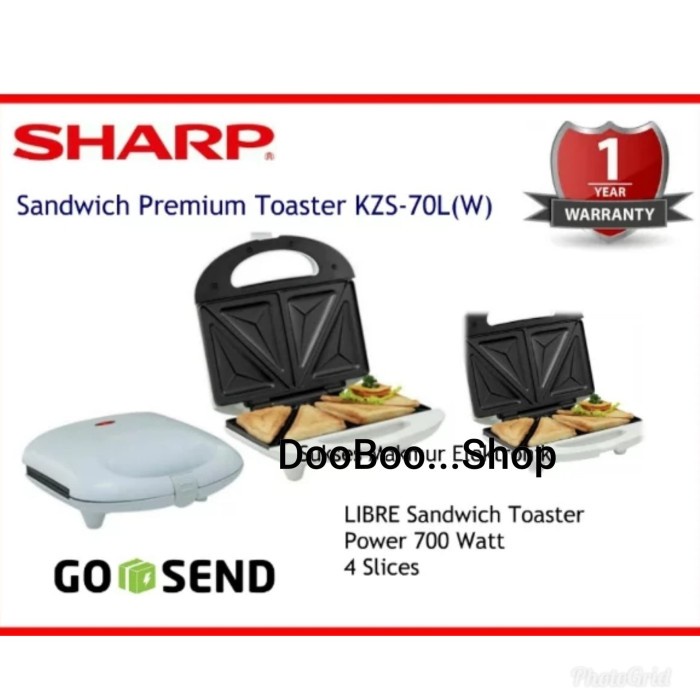 Promo Sharp Sanwich Toaster Roti Bakar Terbaru