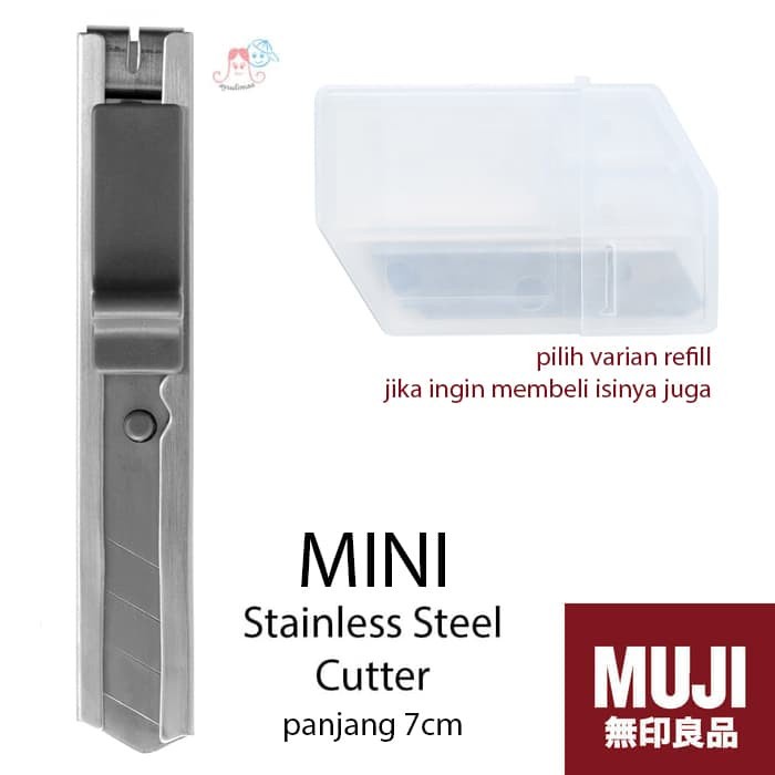 

Promo Muji Mini Stainless Steel Cutter Terbaru