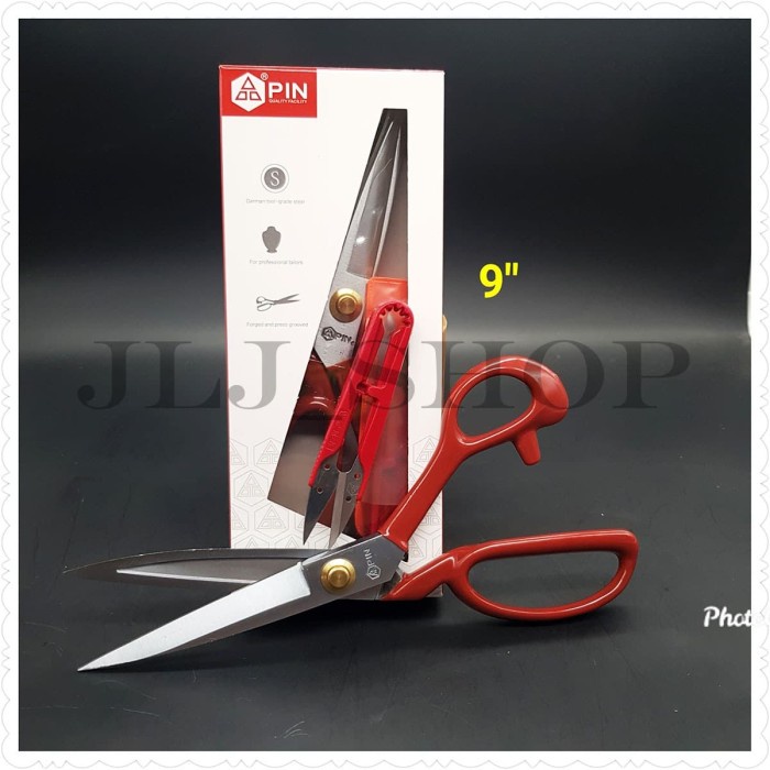 

Promo Gunting Pin Potong Bahan Kain (Taylor) Ukuran 9