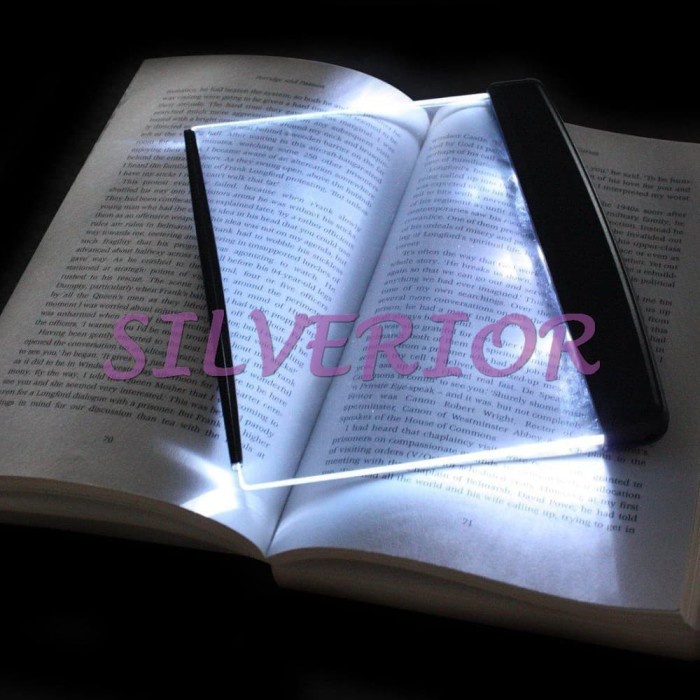 PAPAN LAMPU SENTER BATERAI ALAT BANTU BACA MEMBACA BUKU