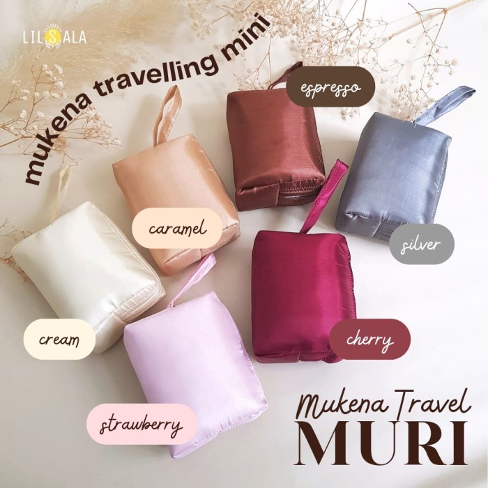 [Muri] Mukena Travel Muri Mini Dewasa Travelling Kecil Murah Abutay