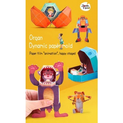 

TERLARIS - JOAN MIRO WORKING EL 3D FAIRY TALE ADVENTURE ORIGAMI KERTAS SENI