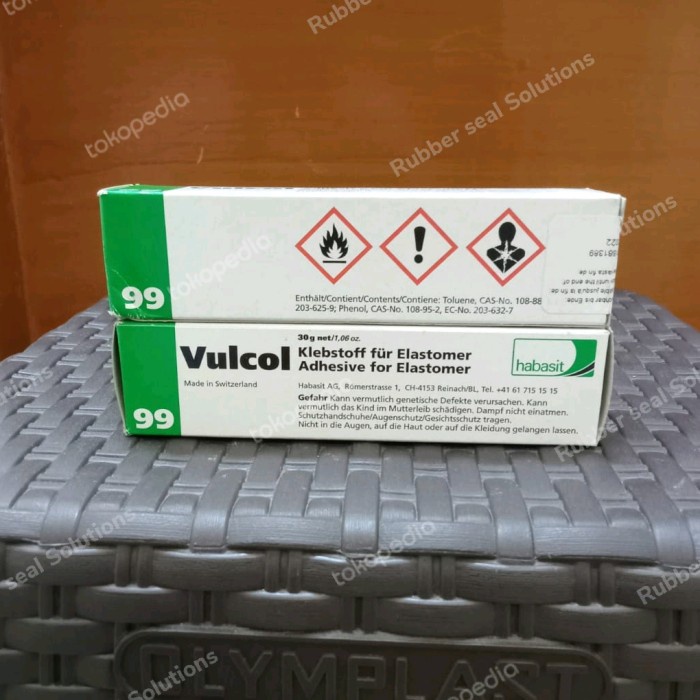 Termurah Lem Conveyor Flat Belt Habasit Vulcol - Switzerland 30 Gram Free Ongkir