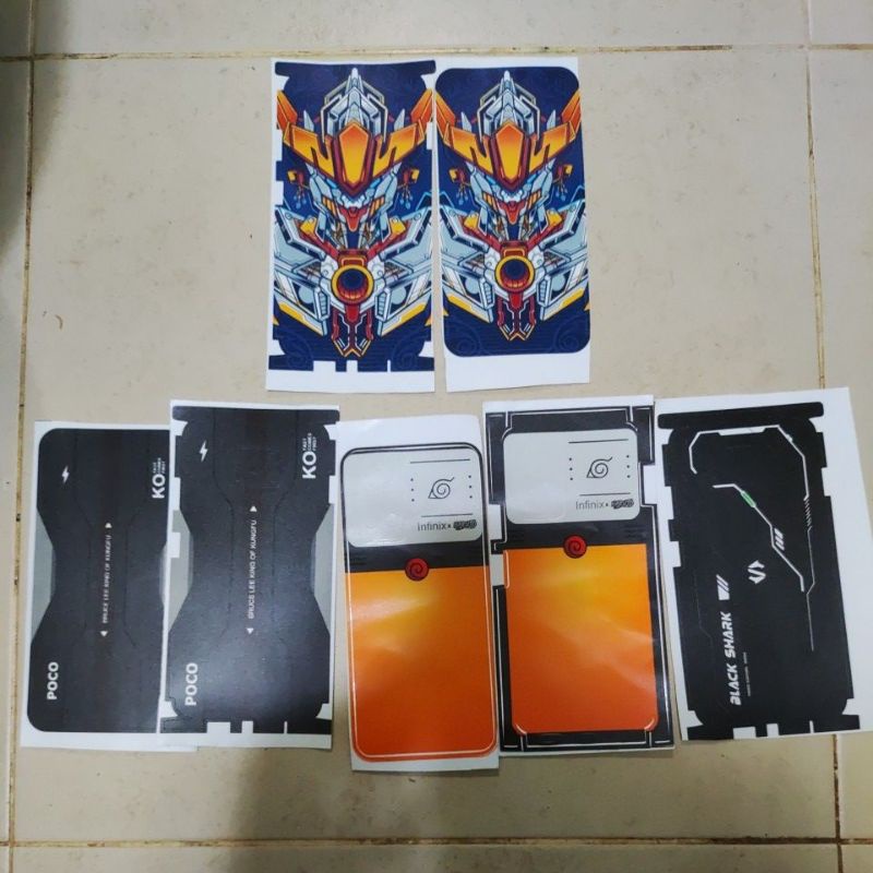 Garskin Skin Vinyl Xiaomi Poco X3 NFC Pro Full Body - Custom By Req Case Sticker Protector