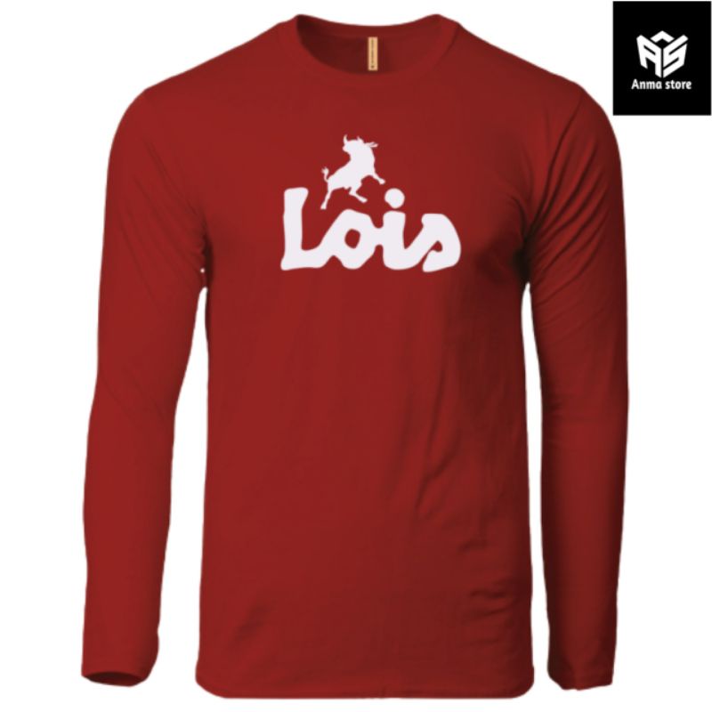 Kaos Tshirt Lengan Panjang Lois