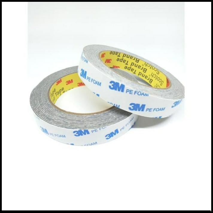 

DISKON DOUBLE TAPE 3M PE FOAM / SOLASI BB BUASA 23MM X 4.5M !!!!