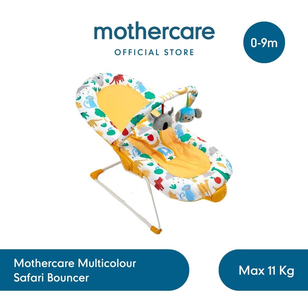 Mothercare Multicolour Safari Bouncer - Kursi Ayunan Bayi