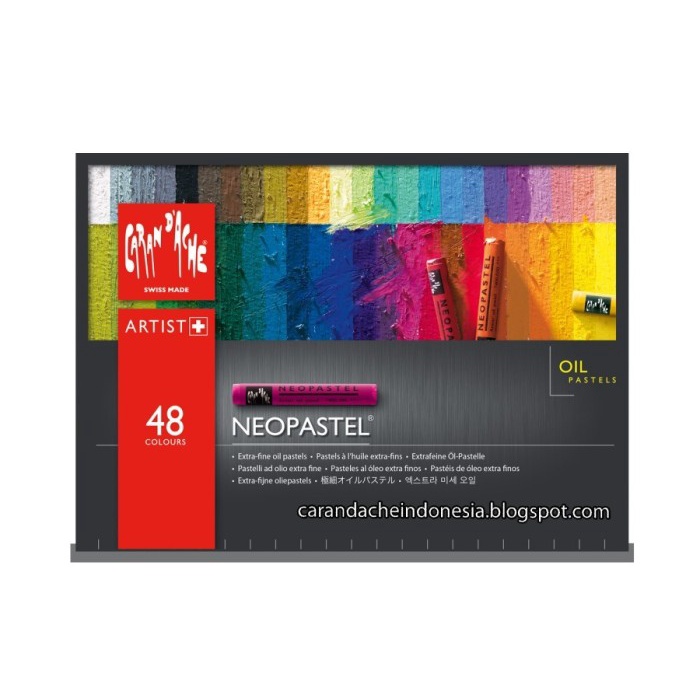 

Carand'ache Neo Pastel Set 48 / Crayon Neopastel 48 Oil Pastel