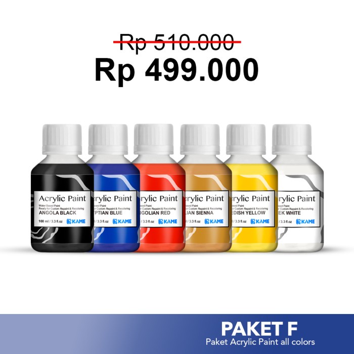 

PAKET F (Paket Bundling Acrylic Paint)