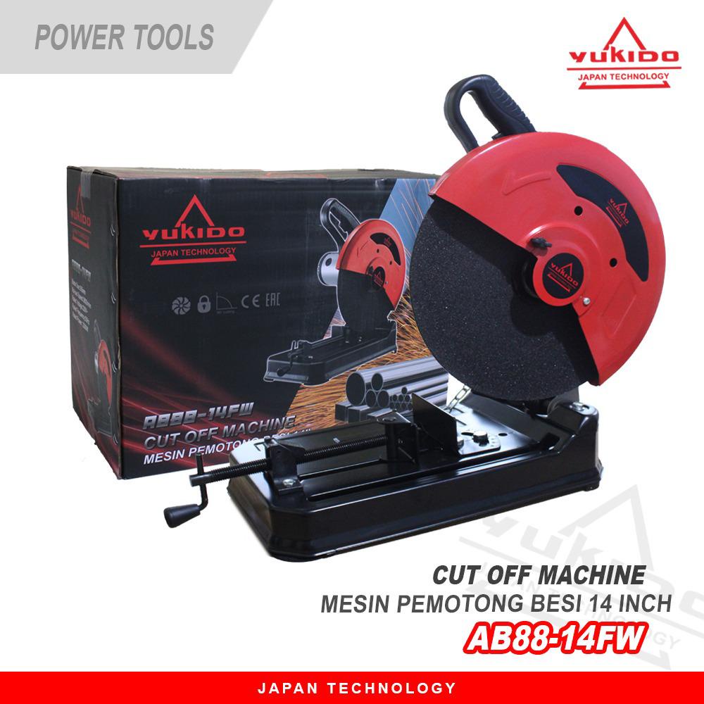Garansi Cut-Off Machine / Cut Off Saw / Mesin Pemotong Besi Duduk / Gergaji Meja Yukido