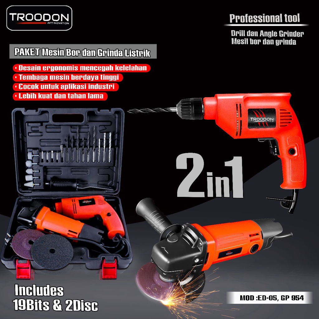 Mesin Bor Gerinda Set / Mesin Bor Gerinda / Mesin Bor Gerinda Ni / Paket Mesin Gerinda Listrik +