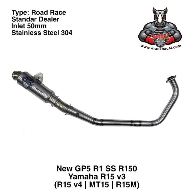 Knalpot WRX New GP5 SS R150 R15 V3