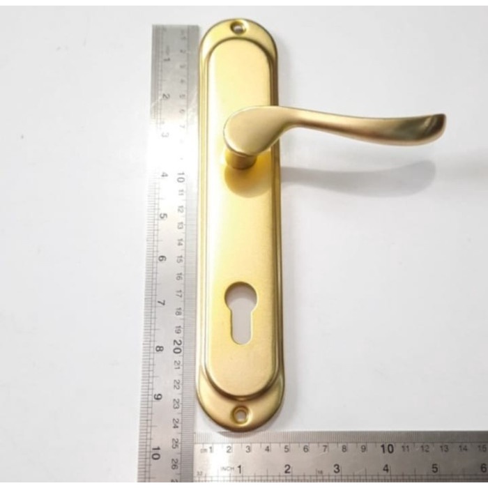 Handle Pintu Rumah Grandia Gold 25 Cm - Gagang Pintu Rumah Grandia