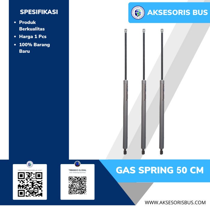 Cod Gas Spring Panjang 50Cm Kode Ema290
