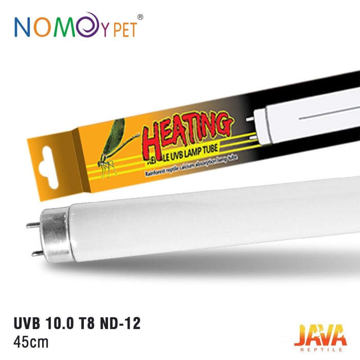 Promo Lampu Uvb 10.0 T8 45Cm Torto Sulcata Nomoy Nd-12