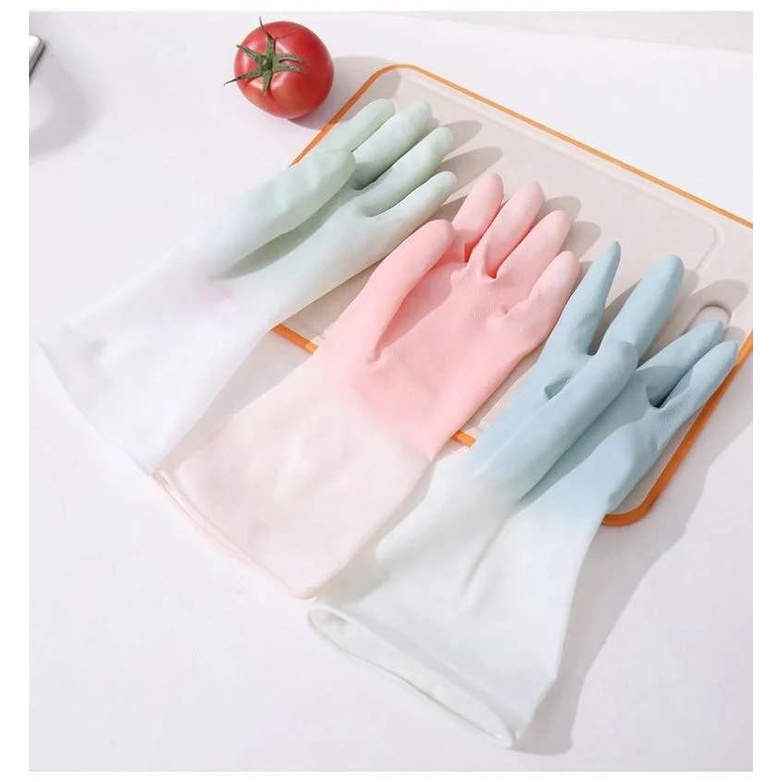 Sarung tangan cuci piring / sarung tangan latex / sarung tangan dapur / cuci piring tebal