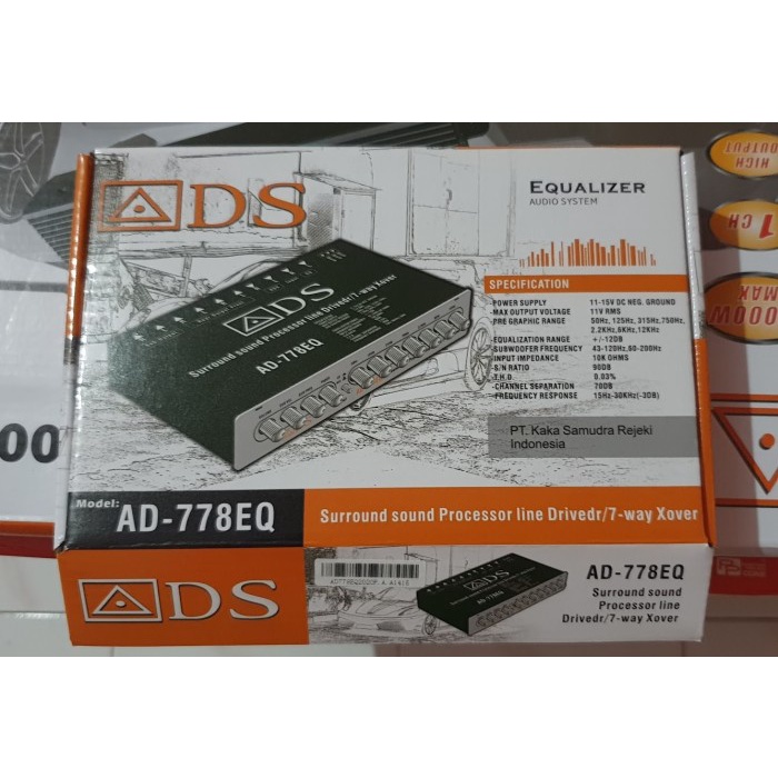 NEW PREAMP/PARAMETRIC ADS COMPLETE FREQUENSI ORIGINAL TERBARU