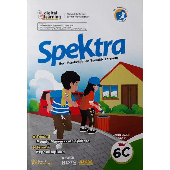 

SALE Buku Spektra 6C Tematik Terpadu Kelas 6 SD/MI Jilid C: Tema 6 & 7 Termurah