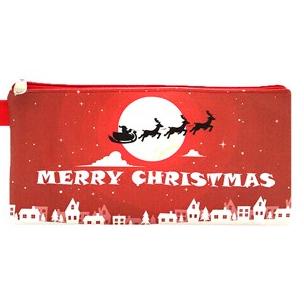 

paling diminati] Christmas Case Red Tempat Pensil Souvenir Gereja Natal 5