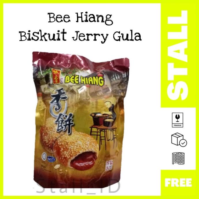 

best seller] Bee Hiang Biskuit Jerry Gula Malaysia 360gr Maltose Pastry Kue Biscuit