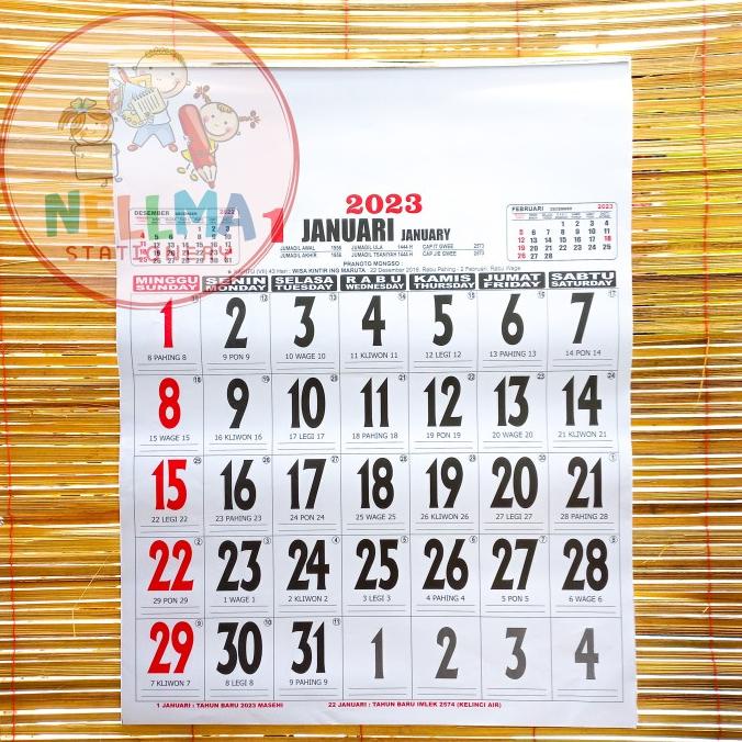 

$$$$] Kalender Kerja Super Jumbo DESAIN BARU 2023