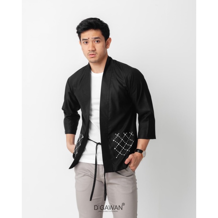 HAKO KIMONO - OUTER BATIK PRIA - BY DGAWAN.CO