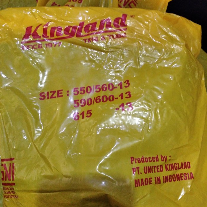 BAN DALAM MOBIL KINGLAND UKURAN VELG RING 13