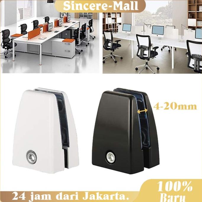 

%$%$%$%$] Bracket Partisi Office Kubikal Penjepit Sekat Meja Kaca Kayu Stand