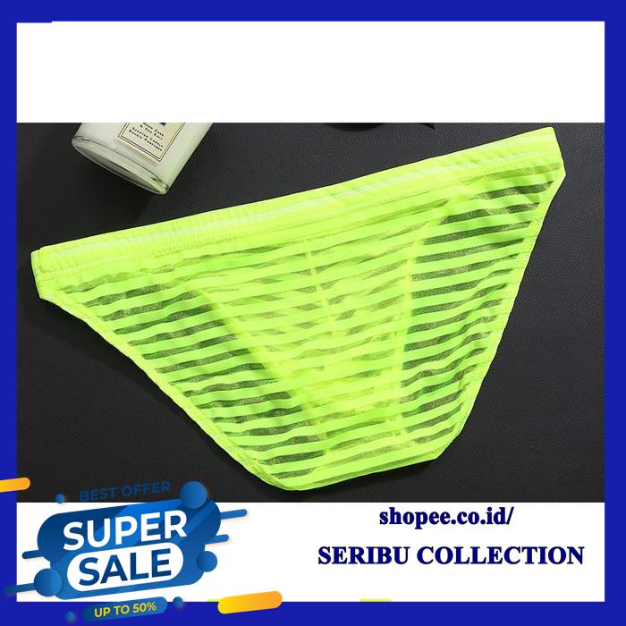 PAKAIAN DALAM PRIA BOXER TRANSPARAN STRETCH G STRING PANTIES  PRODUK TERBAIK 