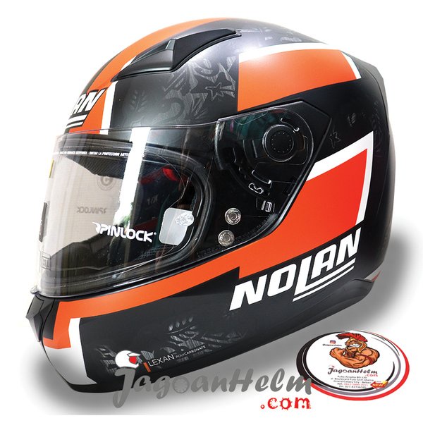 Nolan Helm N605 Gemini Replica 059 - Flat Black - D. Petrucci