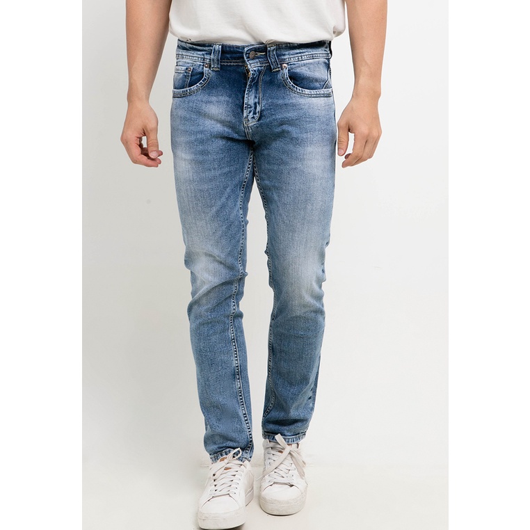Celana Jeans Lois Original Pria Denim 3 kantong depan Asli 100% Nyaman Slim Stretch Long Pants Dewasa Casual