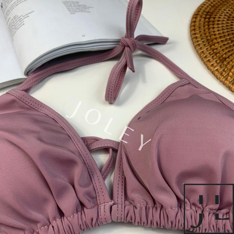 Terlaris KAI SOLID / Bikini Set / Bikini Pantai / Bikini Segitiga / Bikini Sexy / Baju Renang / Biki