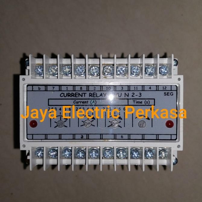 SEG Current Relay IWU N 2-3 Over Current relay 3 phase IWUN 2 -3