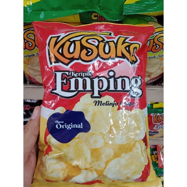 

Kusuka Keripik Emping Melinjo Rasa Original 40gr