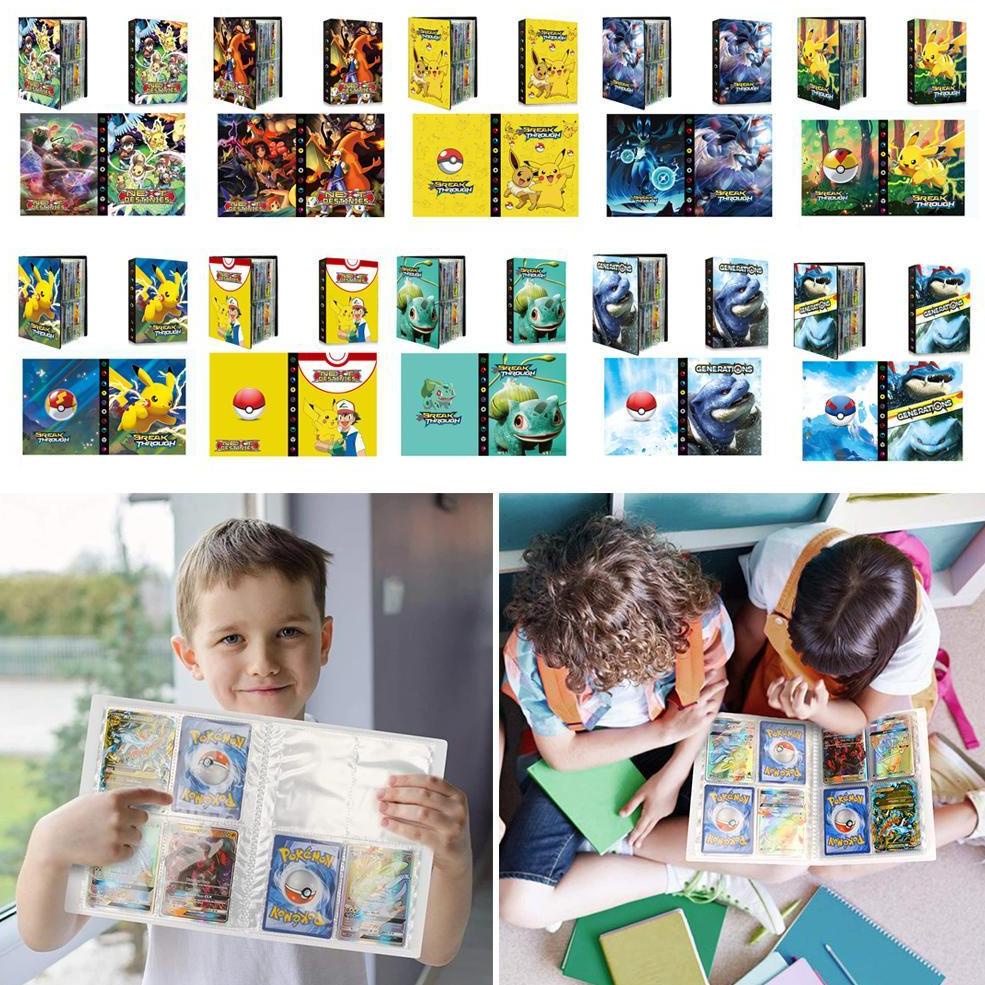 

Hot - -Minimum 9 Pocket 432 Card Pokemon Album Book Anime Map Game Pokmon cards Collection Holder Binder Folder Toys ,.