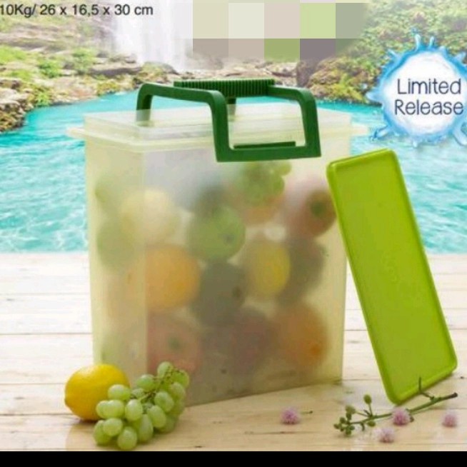 Promo Tutup Kotak Tinggi Tupperware 10L