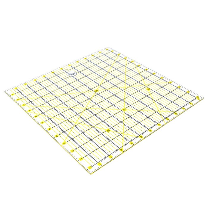 

Sarila Penggaris Quilting Persegi 12,5 Inci - Square Quilting Ruler 12-1/2