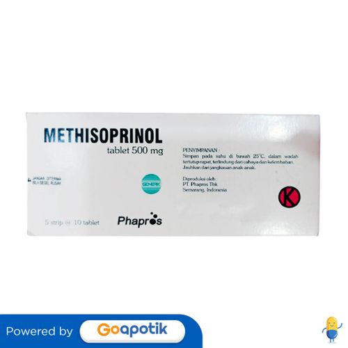 METHISOPRINOL PHAPROS 500 MG BOX 50 TABLET
