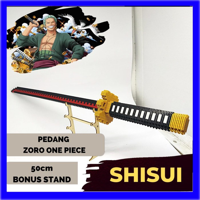 Pedang Lego Zoro Shisui One Piece Brick Blok Ready