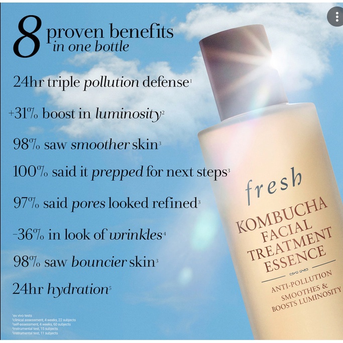 Fresh Kombucha Facial Treatment Essence Fte