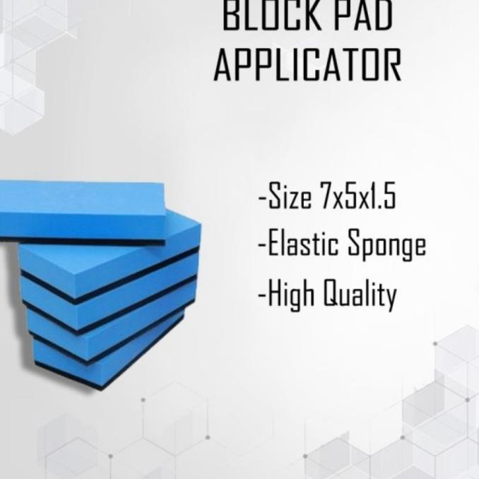 hanya disini] Busa coating applicator pad nano aplikator spon coating sealant import